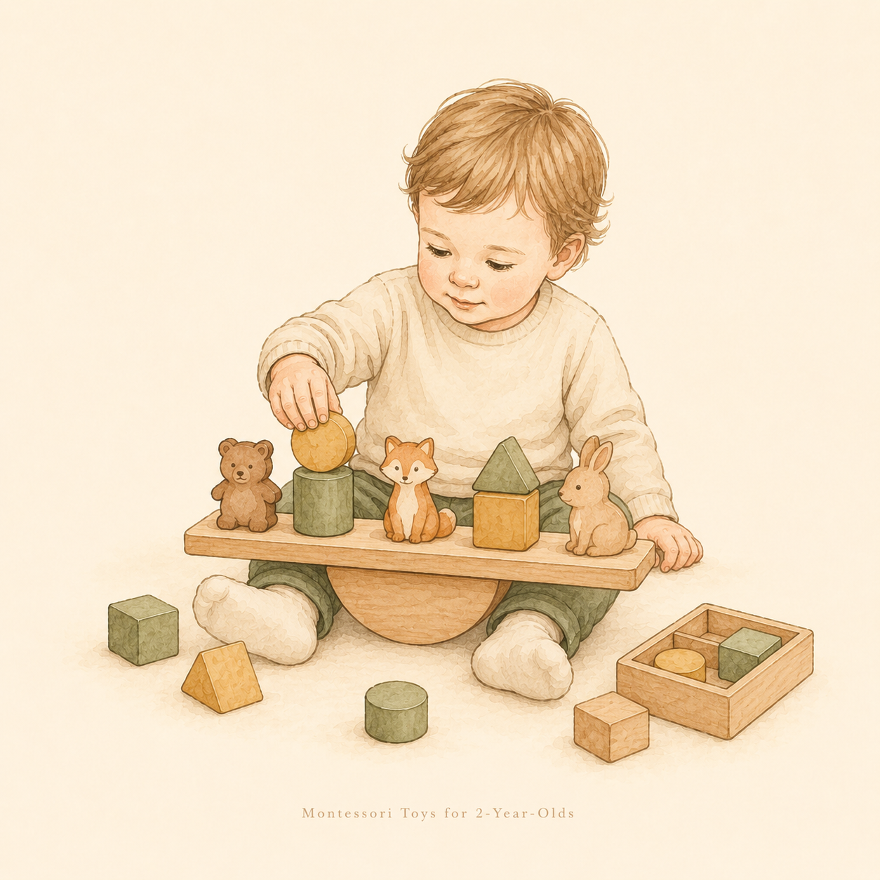 Montessori Toys for 2-Year-Olds