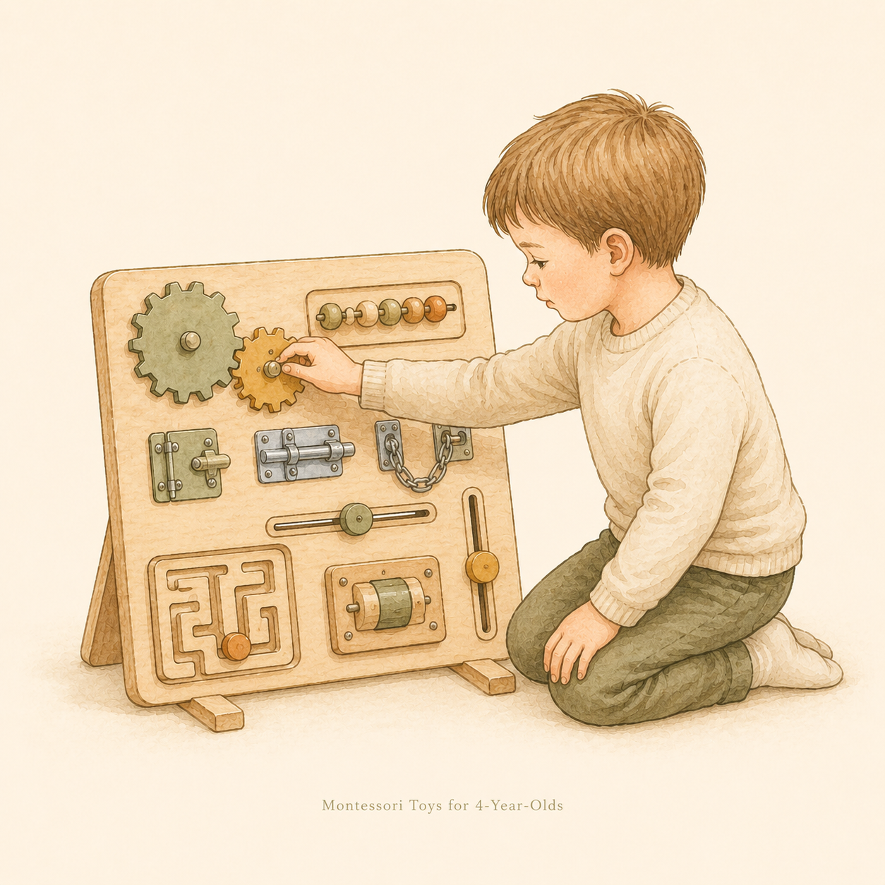 Montessori Toys for 4-Year-Olds