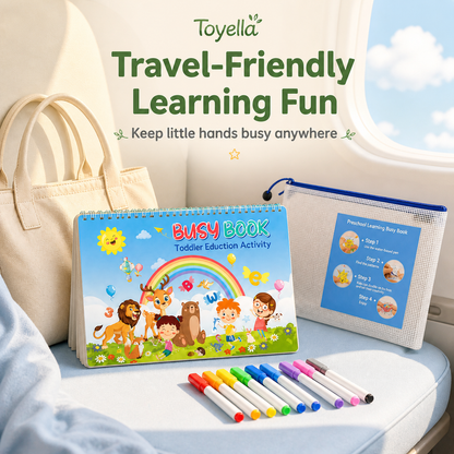 Toyella™ Preschool Busy Book
