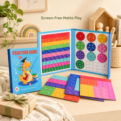 Toyella™ MathMaster Magnetic Fraction Board