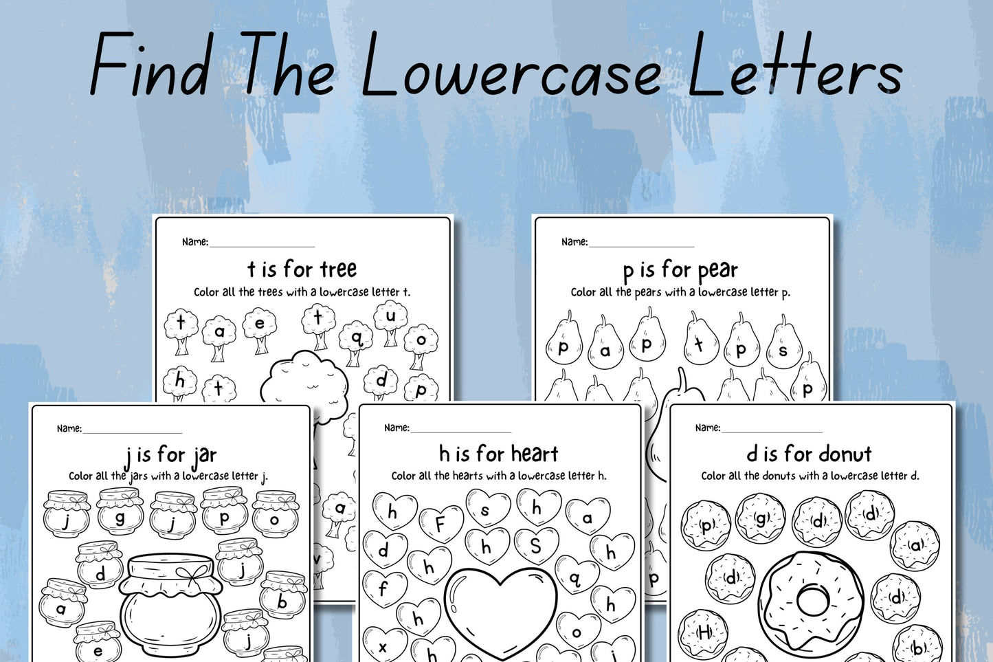 Toyella Preschool Learning Bundle